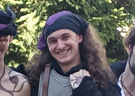 Photo de moi en tenue médiévale